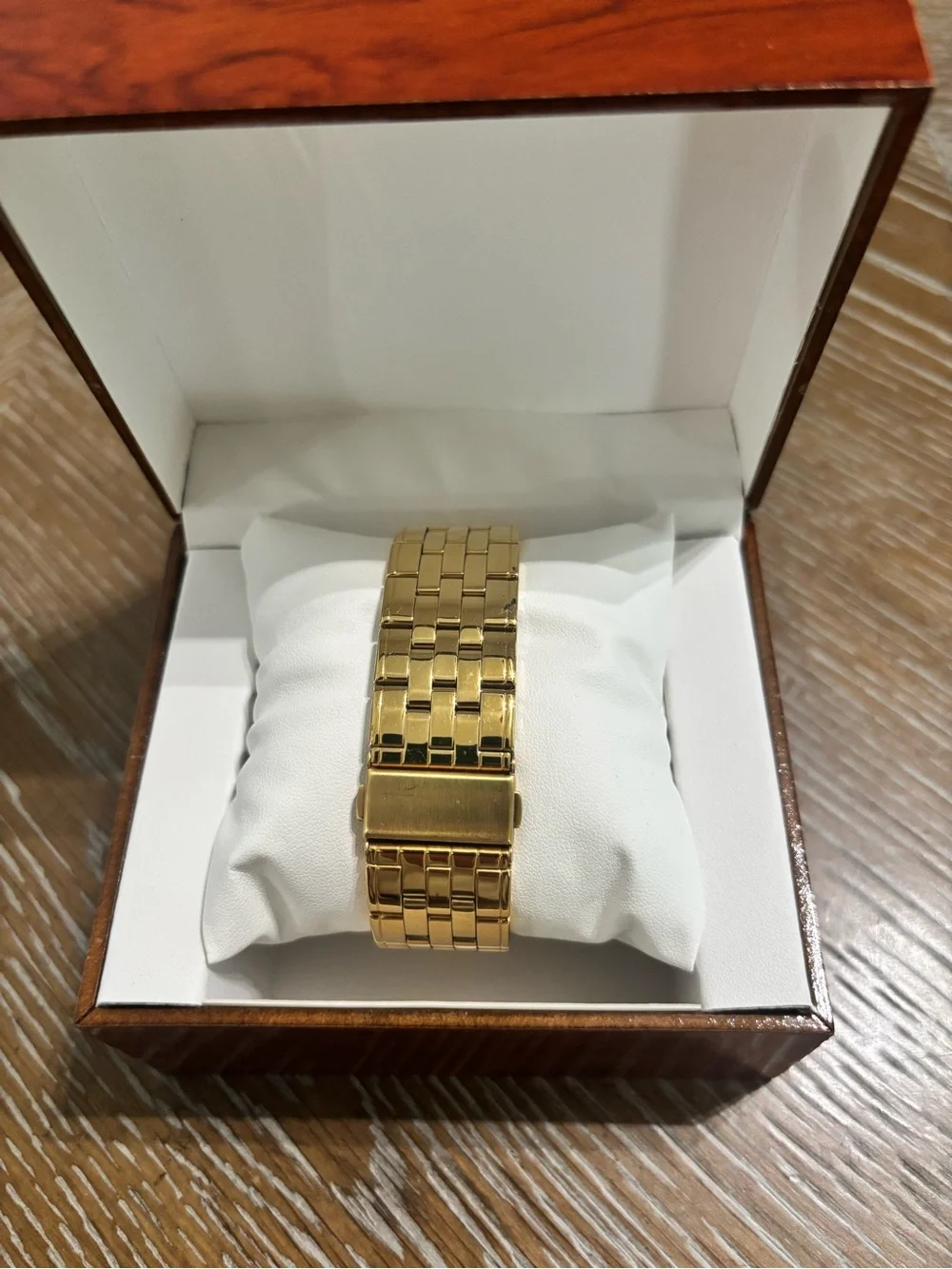 Armitron Gold-Tone Tank Watch
